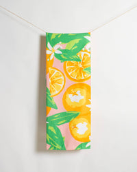 The Royal Standard - Orange Grove Giant Beach Towel    Pink/Orange    40x70