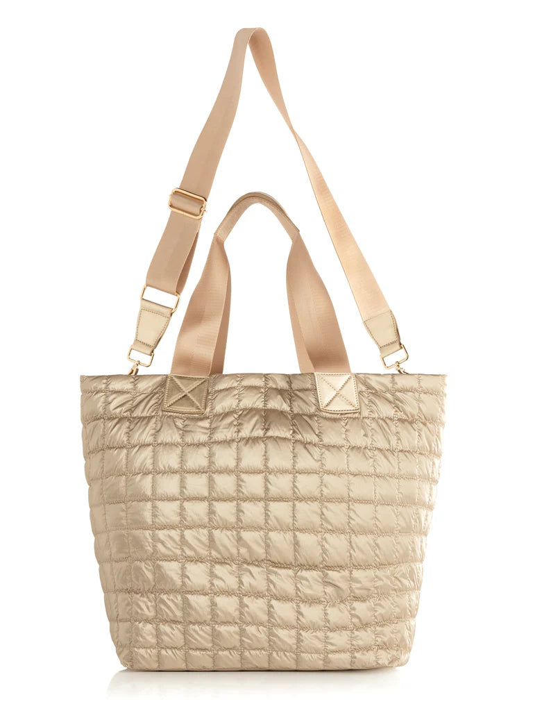 Logan Travel Tote - Gold