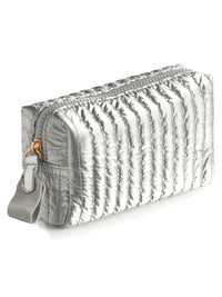 Logan Cosmetic Bag - Silver