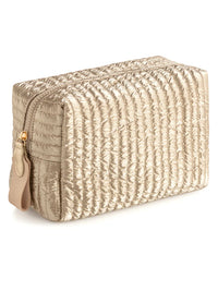 Logan Cosmetic Bag - Gold