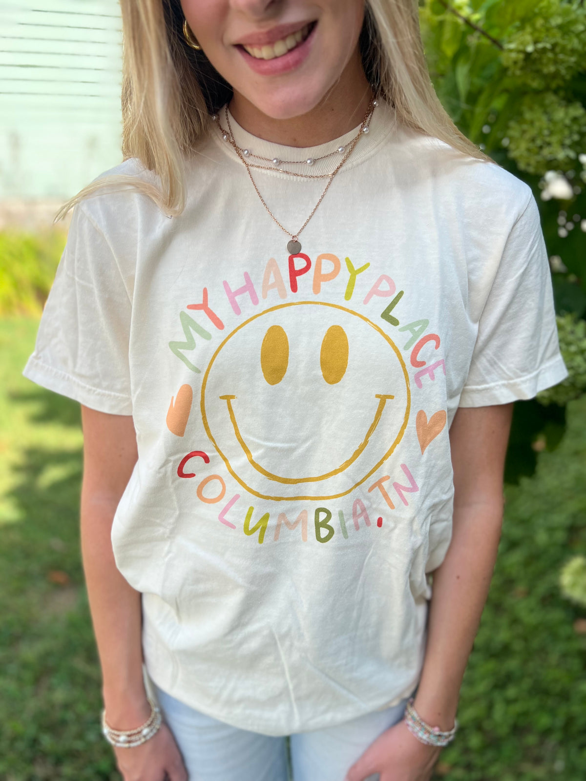 My Happy Place Columbia TN Tee