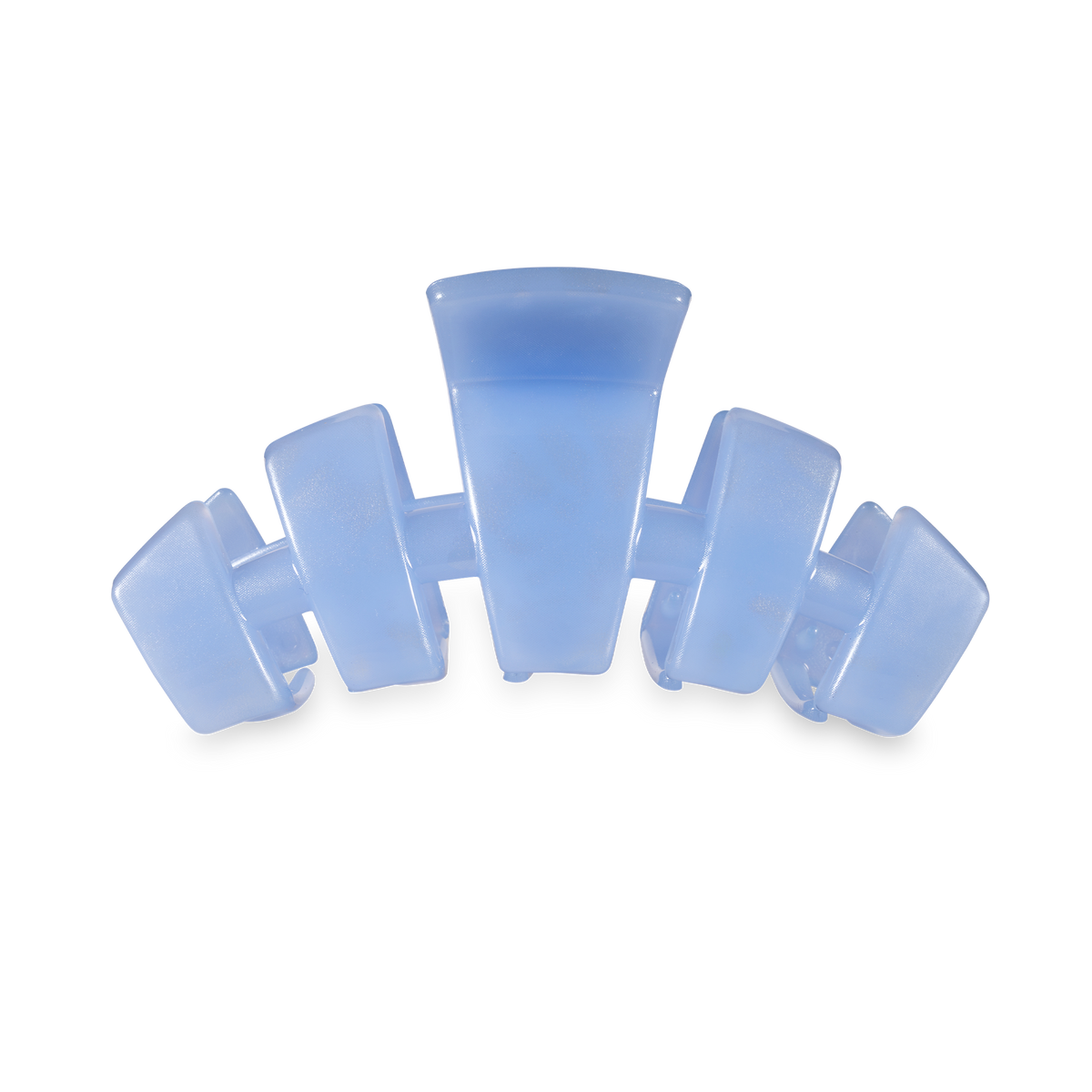 TELETIES - Classic Hair Clip | Medium | Blue Lagoon