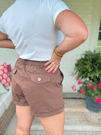 Freshly Picked Brown Shorts