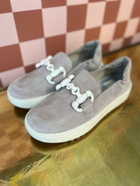 Andres Taupe Suede Sneakers