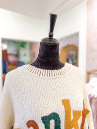 Thankful Sweater - Ivory