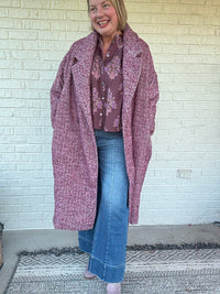 Blush Breeze Pink Coat