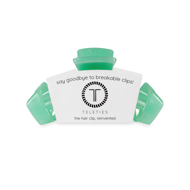 TELETIES - Classic Hair Clip | Small | Spring Splash