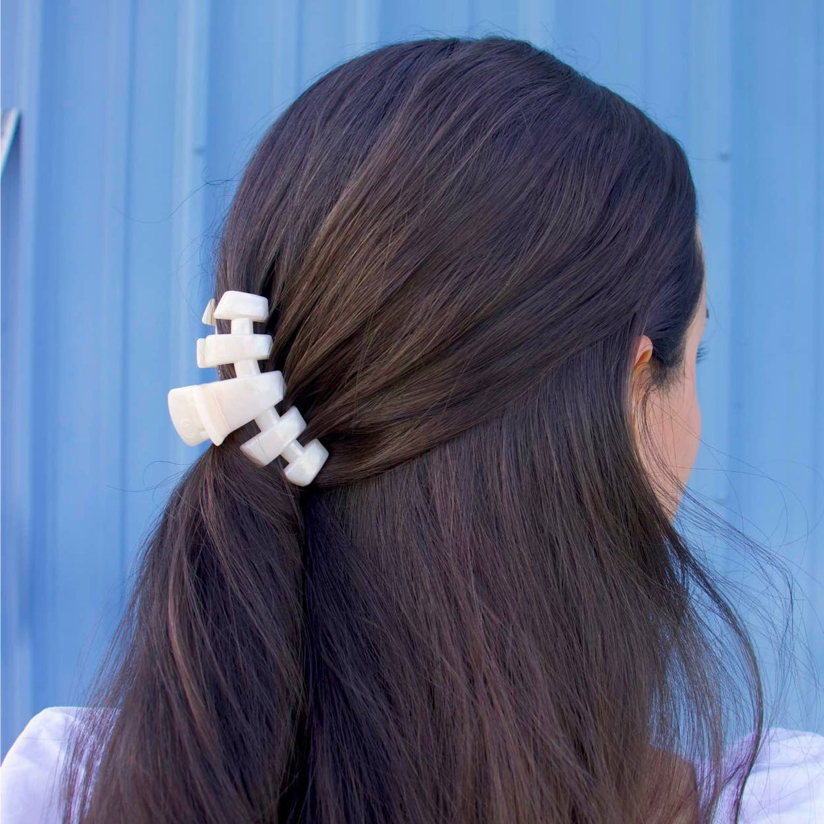 TELETIES - Classic Hair Clip | Small | Soft Surf
