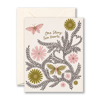 One story. Two hearts. - Greeting Card