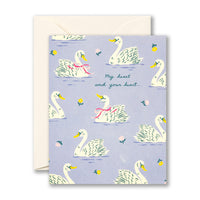 My heart and your Heart - Greeting Card