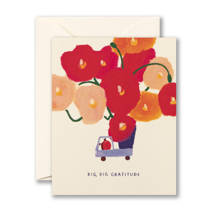 Big, big gratitude Thank You Card