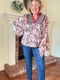 Dahlia Blush Top
