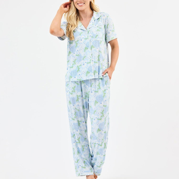 Pant Set Charlotte Daisy Chain Blue XS