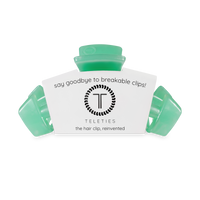 TELETIES - Classic Hair Clip | Medium | Spring Splash