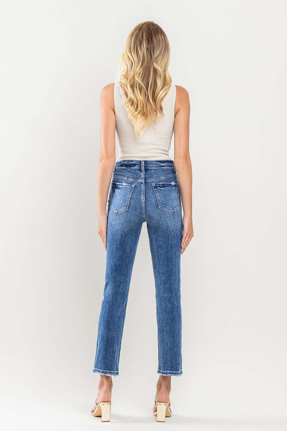 Special Affair High Rise Slim Straight Jeans