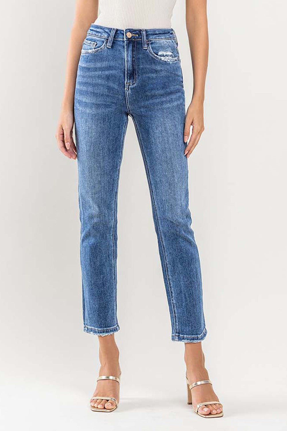 Special Affair High Rise Slim Straight Jeans