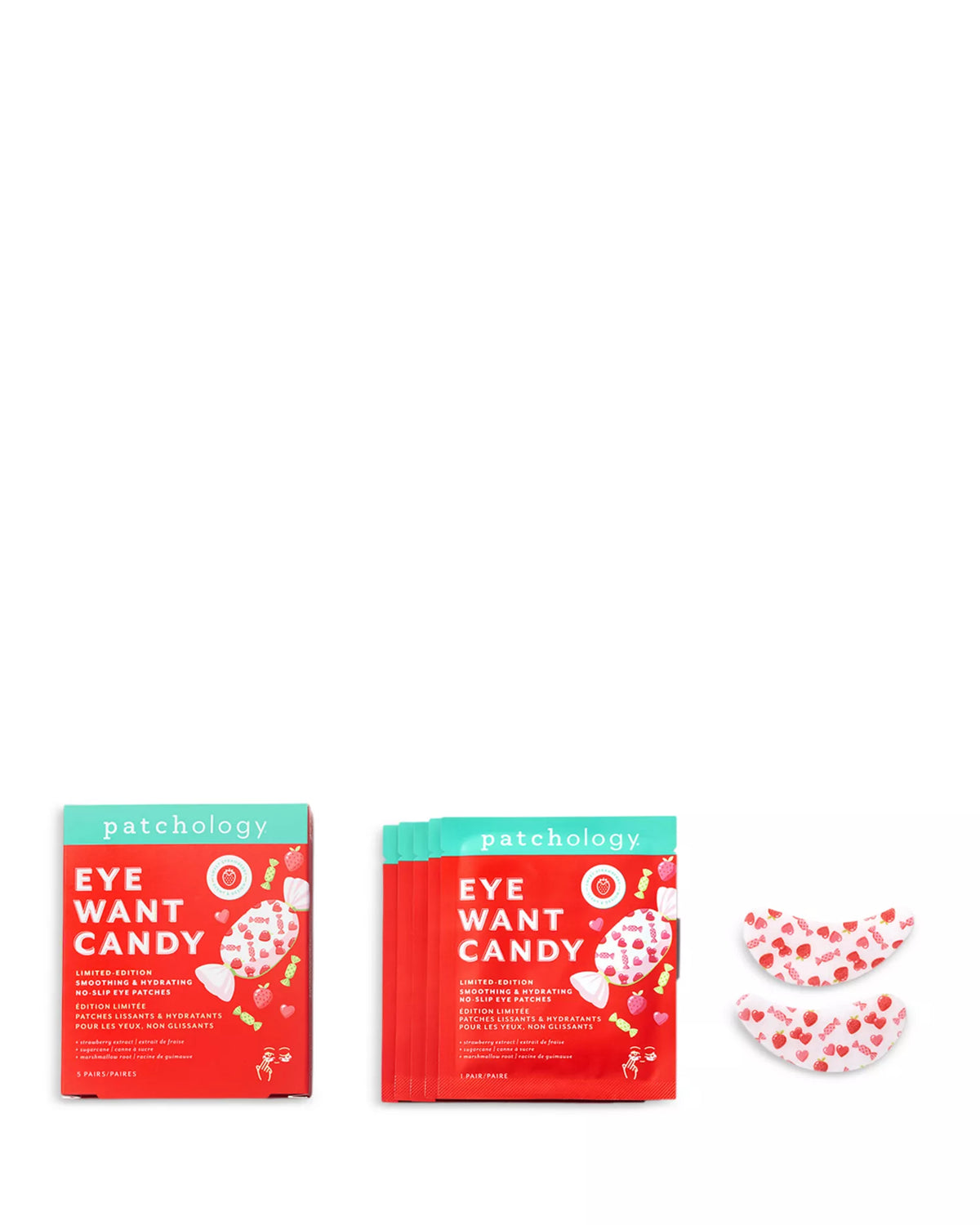 Eye Want Candy Smoothing & Hydrating No Slip Eye Patches - 5 pair