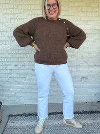 Cinnamon Days Brown Sweater