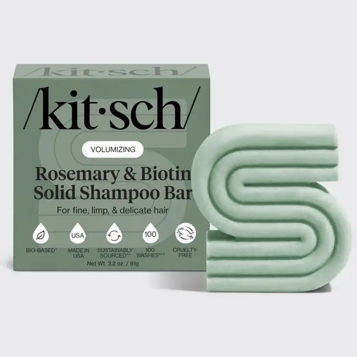 Volumizing Solid Shampoo Rosemary and Biotin