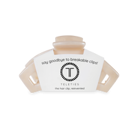 TELETIES - Open Hair Clip | Small | Soft Surf