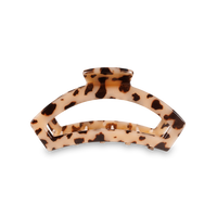 TELETIES - Open Blonde Tortoise Medium Hair Clip