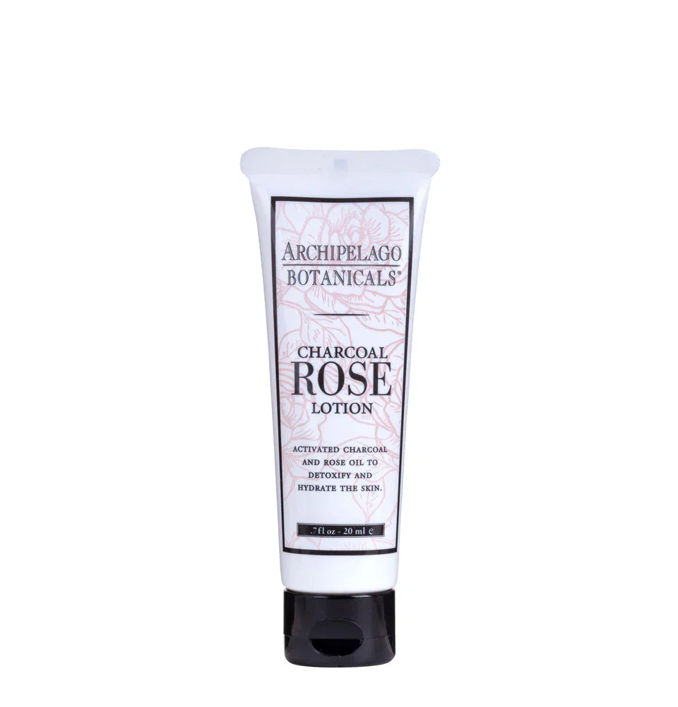 Charcoal Rose Travel Lotion