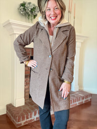 Layered Intentions Tweed Jacket
