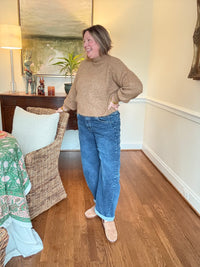 Vintage Inspired Tapered Barrel Jean