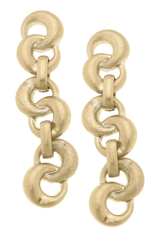 Jacqueline Statement Earrings - Gold