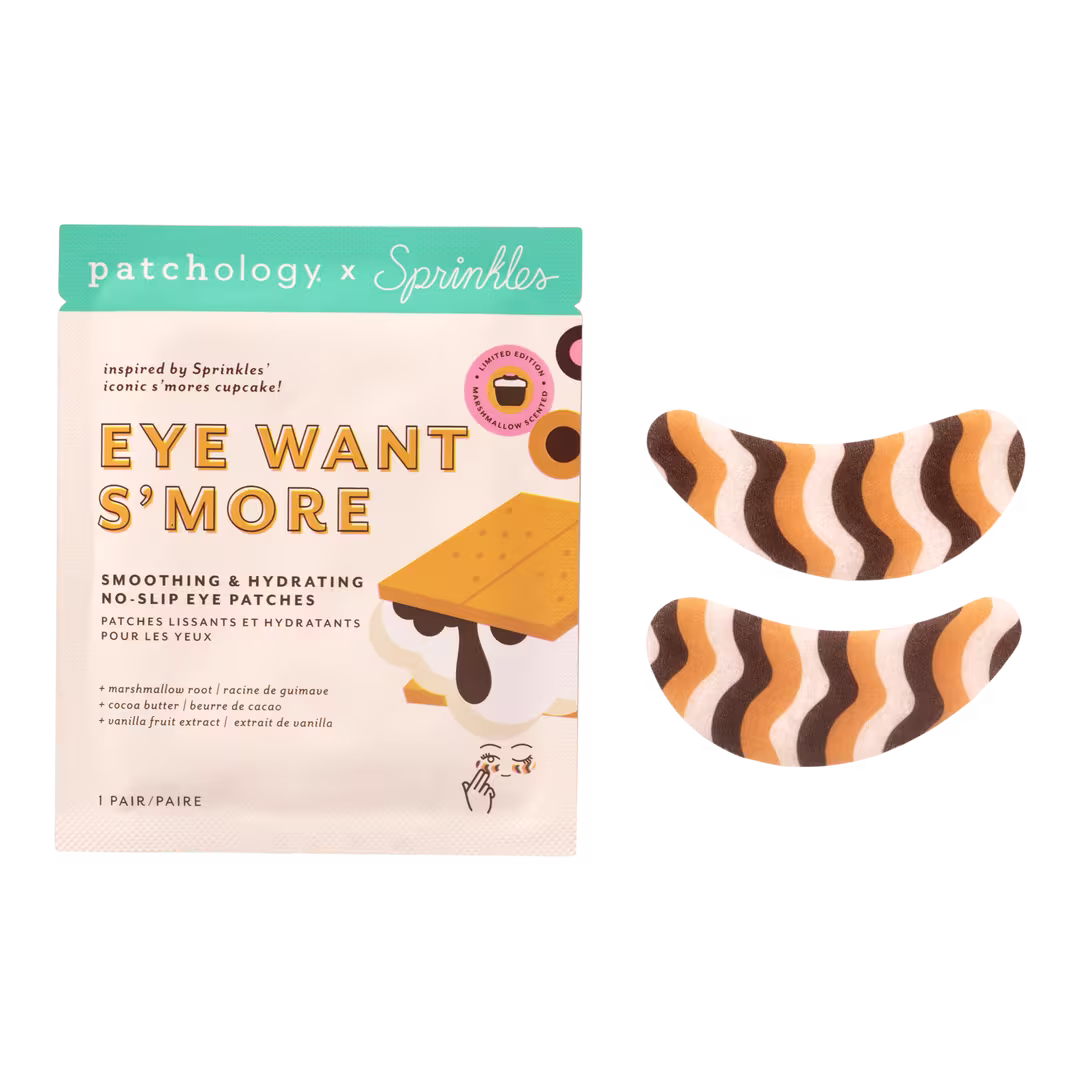 Patchology Eye Want Smore Smoothing and Hydrating No Slip Eye Patches - 5 pairs