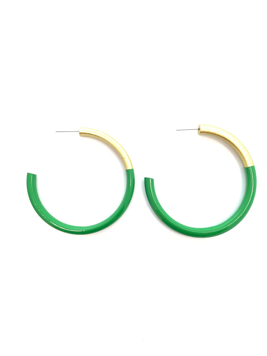 LIZ Large Hoop - Kelli Green