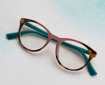 Ember Peepers - Tortoise/Rose