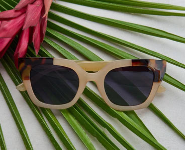 Nell Polarized Sun Peepers - Tan/Tortoise