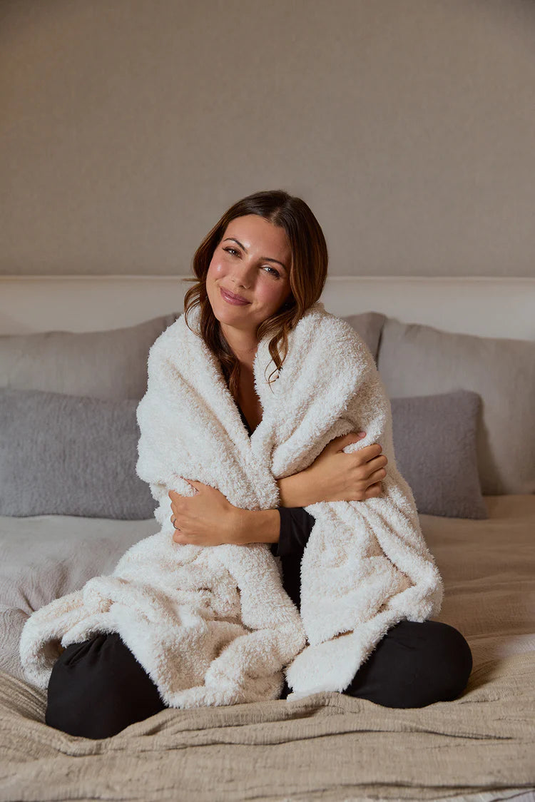 Softies Ultra Lite Marshmallow Blanket - Almond
