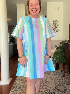 Eliza Dress - Blue
