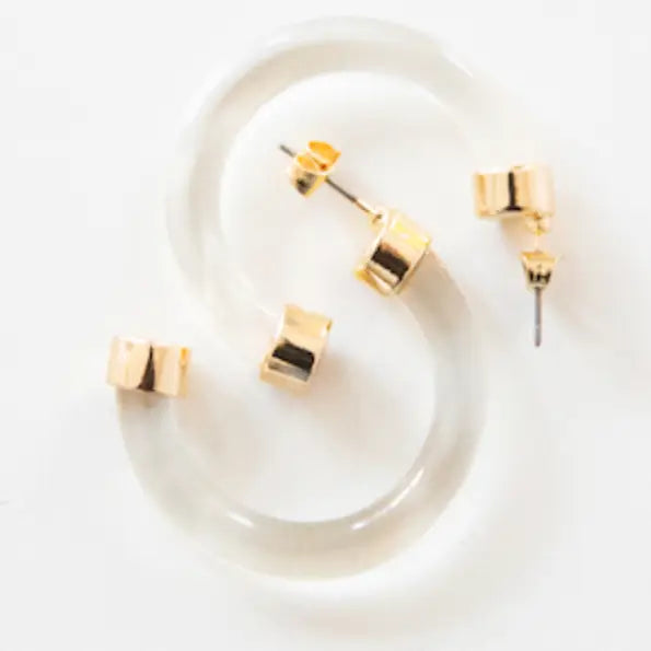 Mini Hoops - Clear
