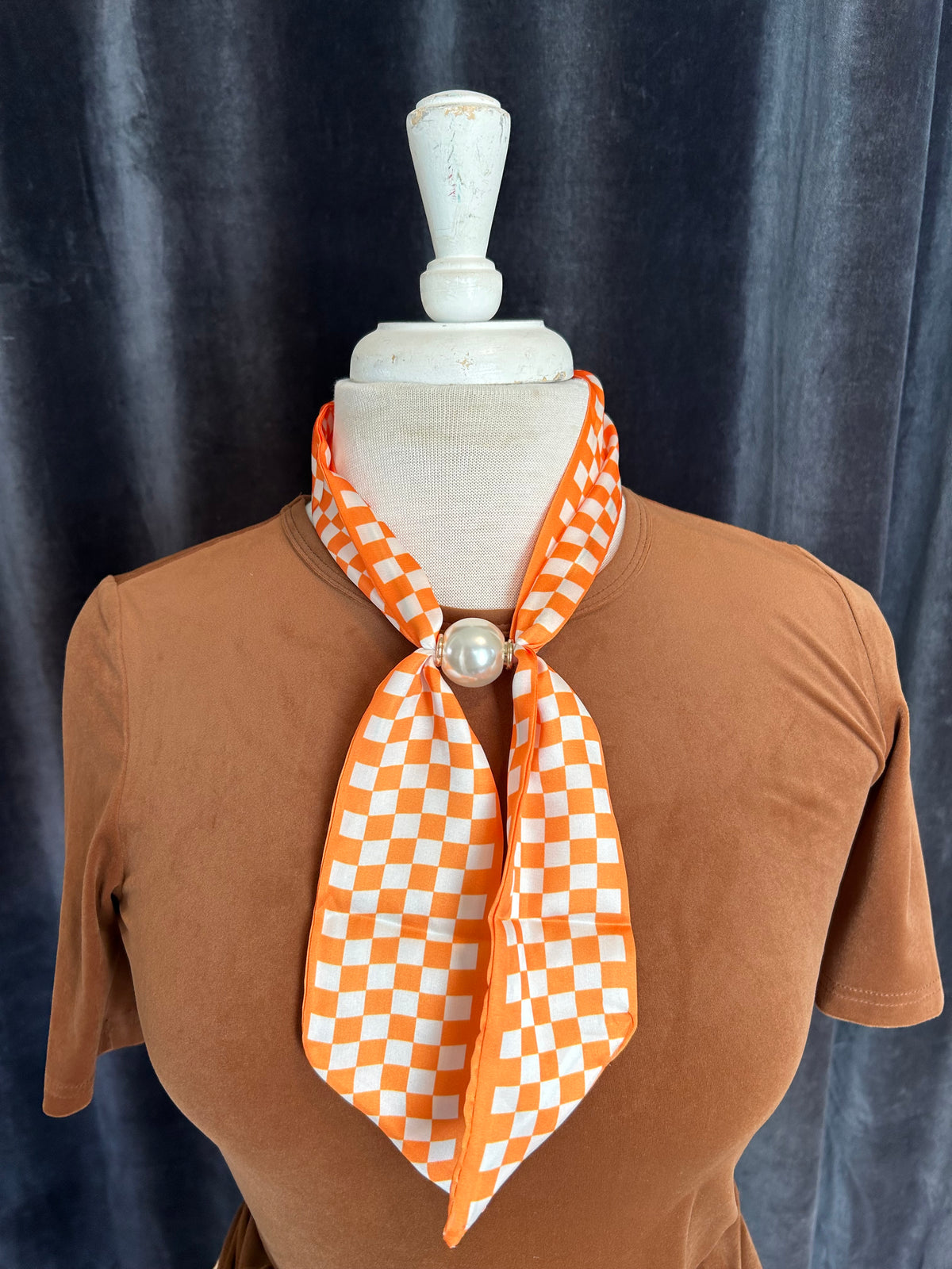 Pearl Scarf Magnetic Necklace
