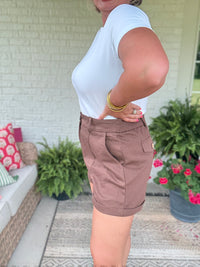 Freshly Picked Brown Shorts