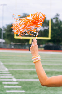 TELETIES - University of Tennessee - Large Spiral Hair Coils, Hair Ties