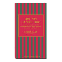 Moodcast Holiday Candle Duo - Entertainer + Reveler