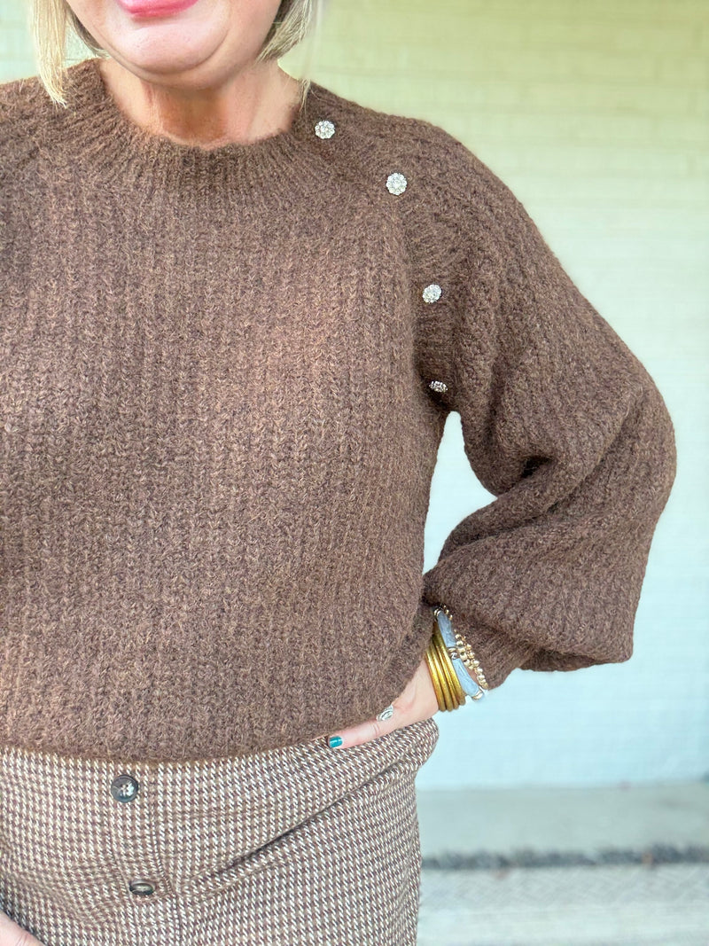 Cinnamon Days Brown Sweater