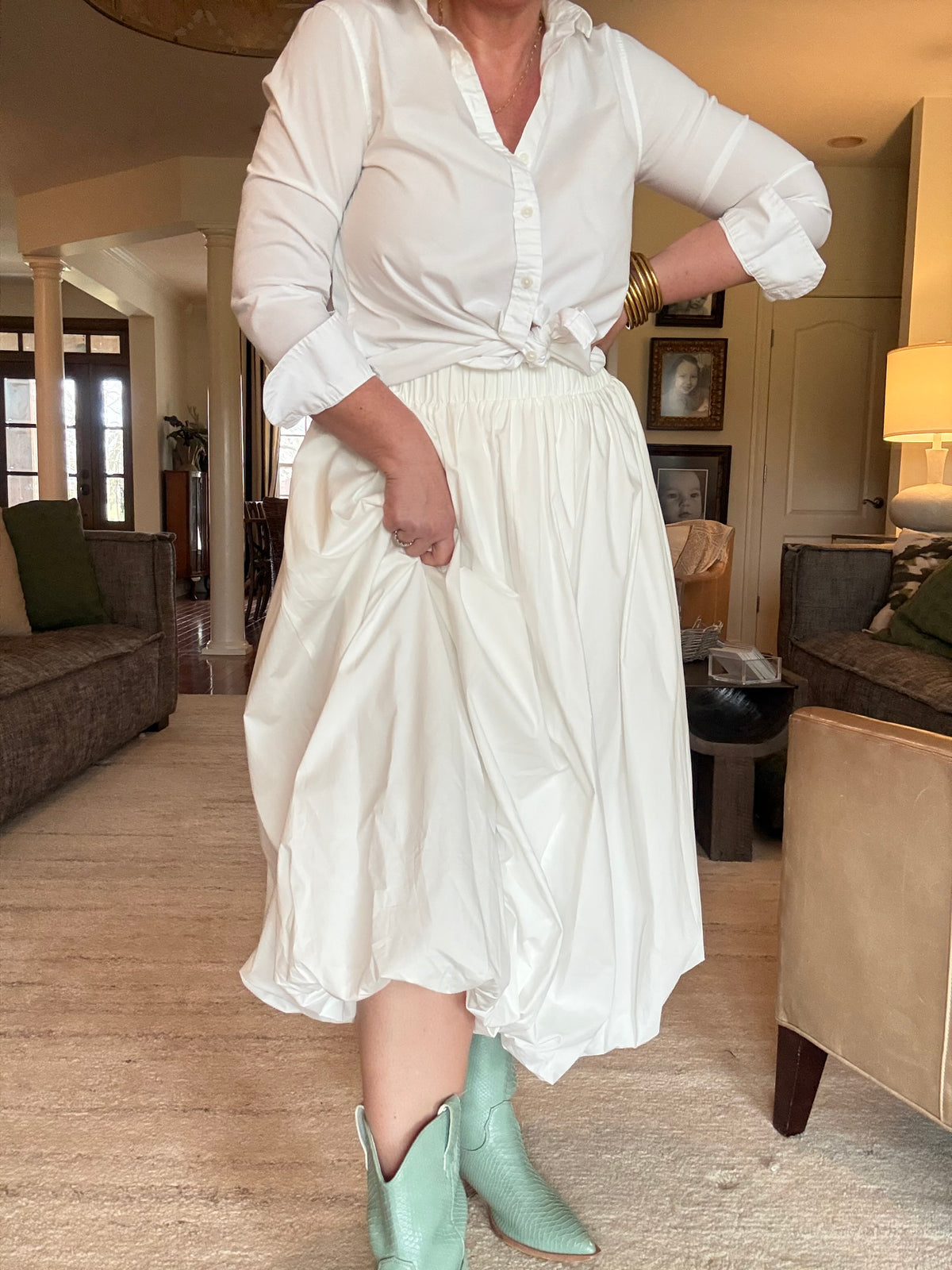 Taylor Skirt - White