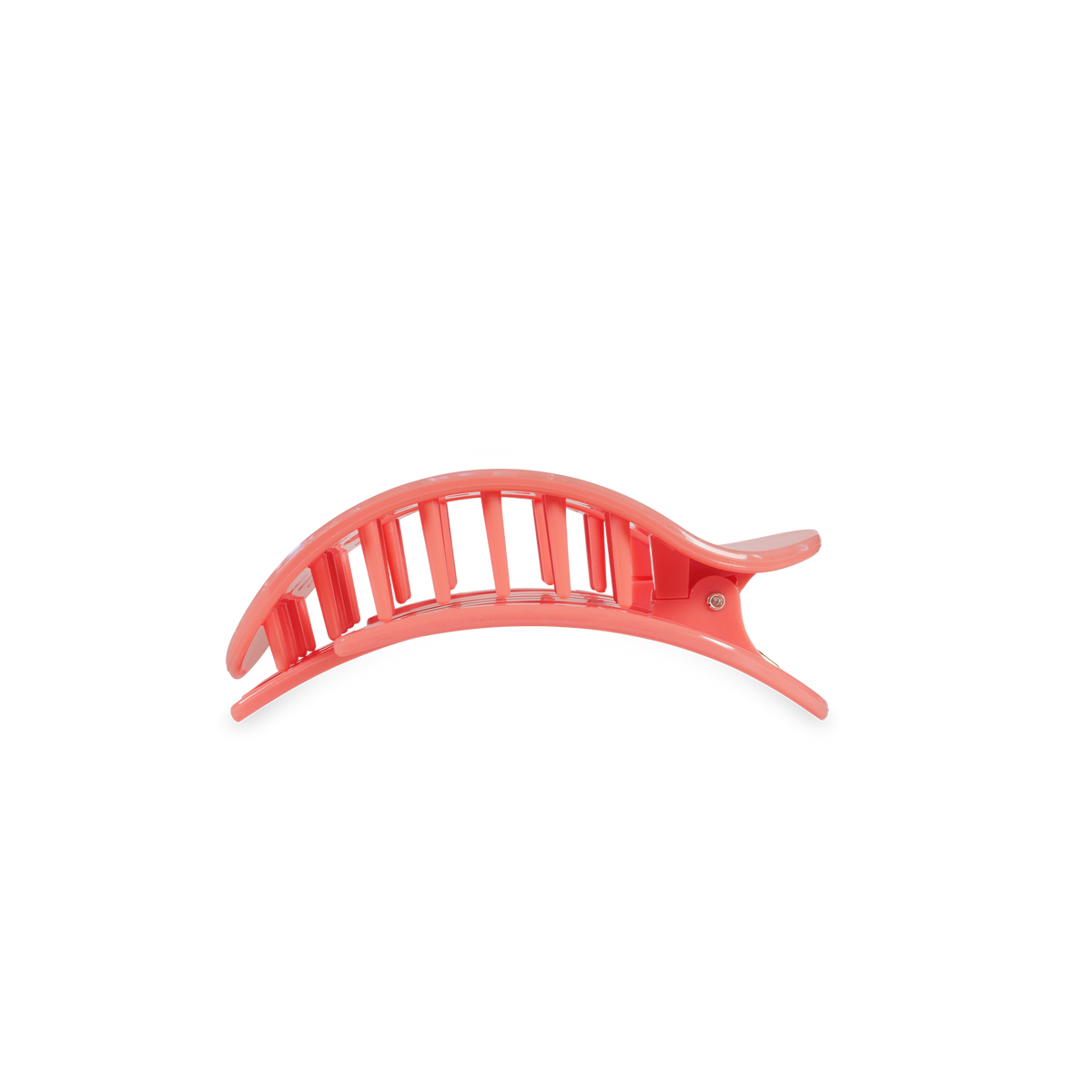 TELETIES - Flat Round Hair Clip | Small | Dreamsicle