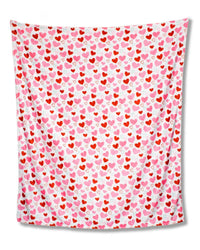 The Royal Standard - All You Need is Love Throw   Pink/Multi   50x60