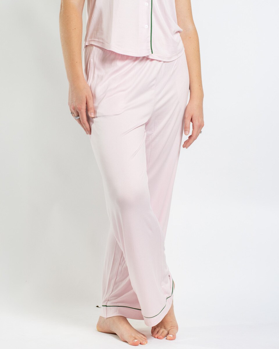 Allie Sleep Pants - Pink/Green