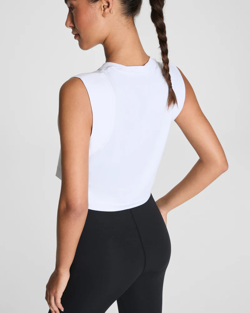 SPANX Muscle Tank - White