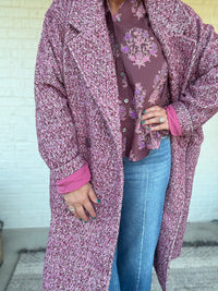 Blush Breeze Pink Coat