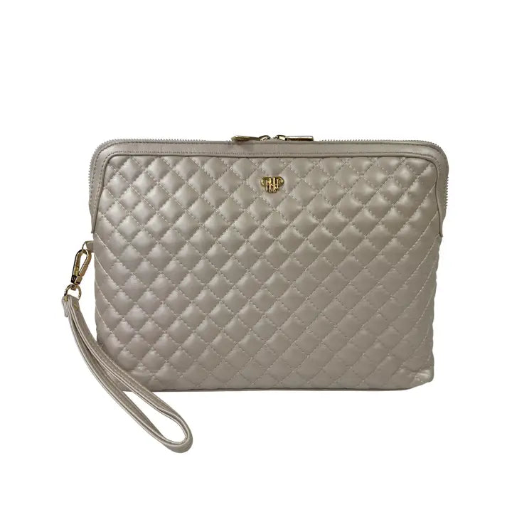 Litt Makeup Case - Pearl Quilted
