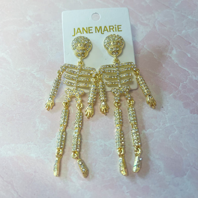 Skeleton Earrings