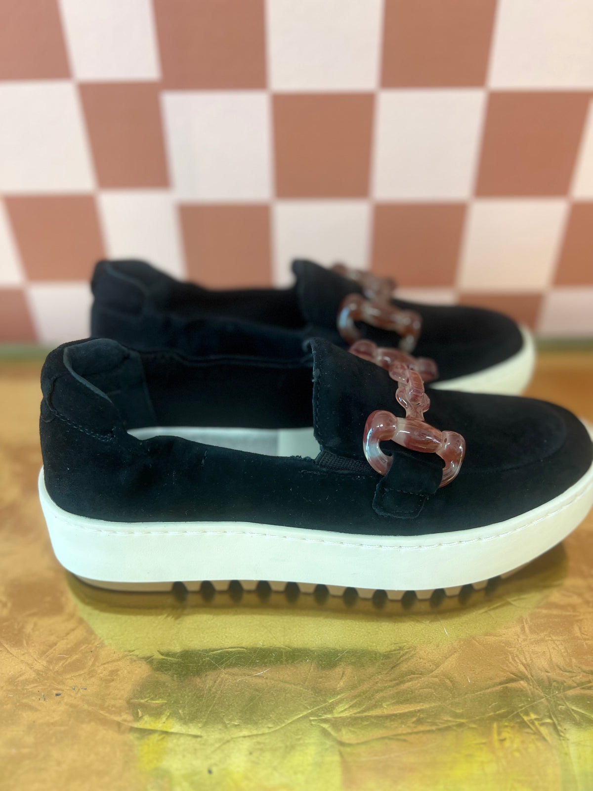 Andres Black Suede Sneakers